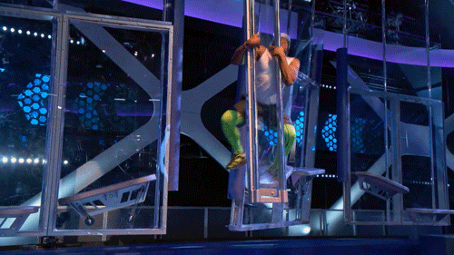 course falling GIF by CBS