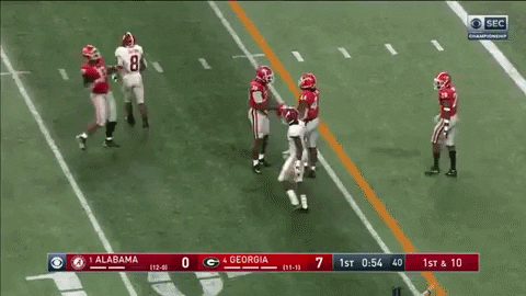 touchdown josh jacobs GIF