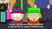 stan marsh crowd GIF by South Park 