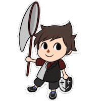 Momochoka game stickers nintendo bug Sticker