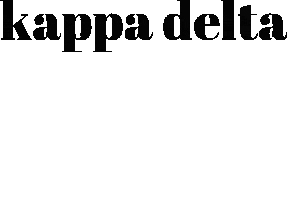 KappaDeltaAlbionCollege flashing sorority kd greek life Sticker