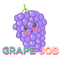 great job fruit Sticker by Dita W. Yolashasanti