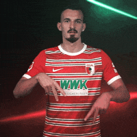 Goal Finger GIF by FC Augsburg 1907