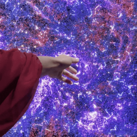 Space Magic GIF by WE ARE VIDEO