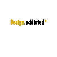 Designaddicted Sticker by Dominik Marks