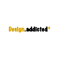 Designaddicted Sticker by Dominik Marks
