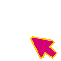 Clickhere Sticker by Muziek Fantastique