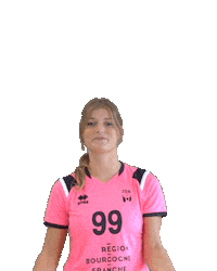 Handball Marie Sticker by JDA Dijon Basket