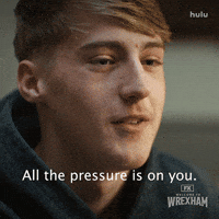 Nervous Ryan Reynolds GIF by Welcome to Wrexham