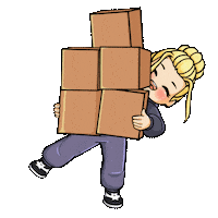 Delivery Box Sticker by PEPELINI
