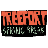 Spring Break Sticker by Treefort Music Fest