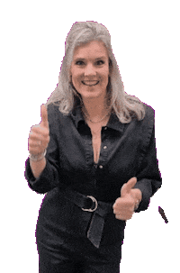 Goed Thumbs Up Sticker by Kooss