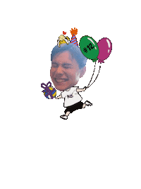 Birthday Ran Sticker