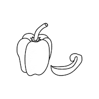 Vegetable Onion Sticker by Tundra Snack