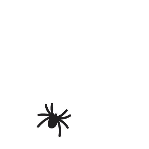 Halloween Spider Sticker by Sugarwish