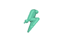 lightning bubble Sticker by New Balance