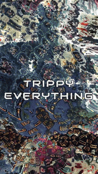 TrippyEverything trippy psychedelic digital artwork GIF
