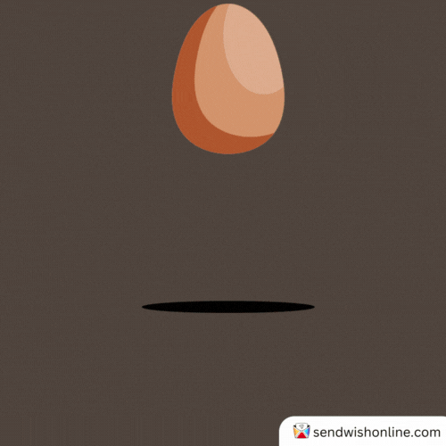 Broken Egg Destroyes GIF by sendwishonline.com