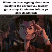 Galindboy yuck nasty deodorant crisp GIF