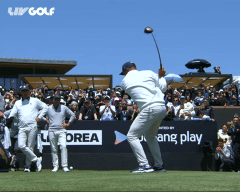 Happy Slow Motion GIF by LIV Golf