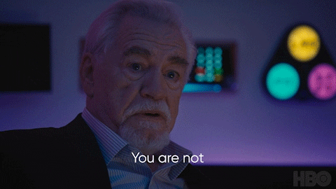 Serious Brian Cox GIF by SuccessionHBO