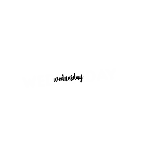 Wednesday Morning Day Sticker