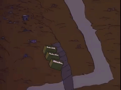 nickrewind giphydvr nicksplat aaahh real monster giphyarm001 GIF