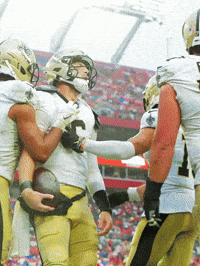 Nfl Touchdown GIF by New Orleans Saints