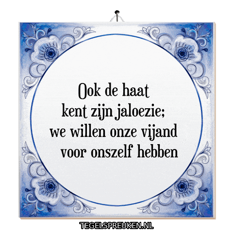 Troost Spanning Sticker by Tegelspreuken.nl