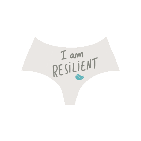 No Regrets Underwear Sticker by Powerpants