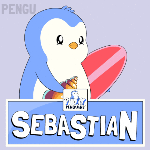 Penguin Sebastian GIF by Pudgy Penguins