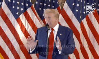 To Be Honest Donald Trump GIF by PBS NewsHour