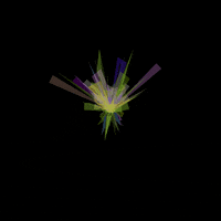 quasicrystals 3d abstract kaleidoscope crystals GIF