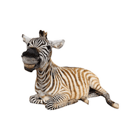 Zebra Sticker by All Seated in a Barn