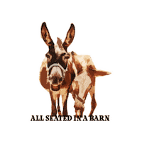Horserescue Sticker by All Seated in a Barn