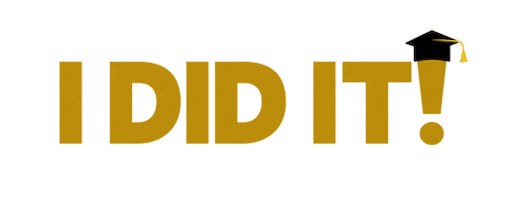 I Did It Sticker by Emporia State University