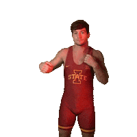 Wrestling Gomez Sticker by CyclonesTV
