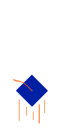 Graduation Grad Cap Sticker by UF Warrington College of Business