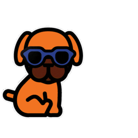 Boxer Dog Wow Sticker