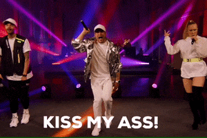 Fuck You Kiss My Ass GIF by XIID