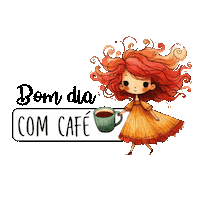 aduanstudio cafe bomdia redhair bomdiacomcafe Sticker