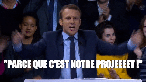 Emmanuel Macron GIF by franceinfo