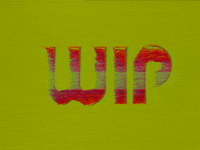 Glitch Text GIF