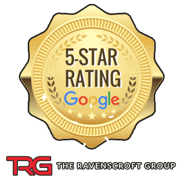 5 Star Google Sticker by The Ravenscroft Group with Fathom Realty