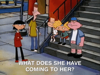 hey arnold nicksplat GIF