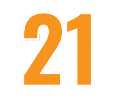 Twenty One Pma Sticker by Upsiders