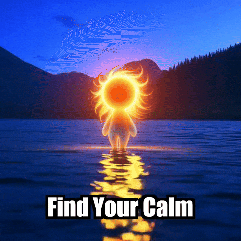 Inner Peace Wisdom GIF by Bloomscroll