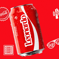 Coca Cola Leonardo GIF by Coca-Cola Oficial