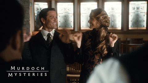 Jonny Harris Smile GIF by Murdoch Mysteries