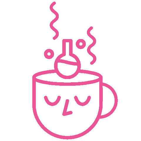 TUTORAMA giphyupload coffee science cup Sticker